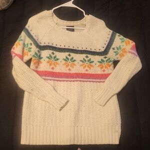 ❄️ American Eagle jegging sweater ski sweater snowflake print size M